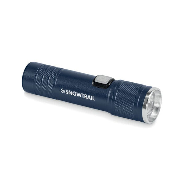 Torcia ricaricabile. Luce COB - personalizzabile con logo