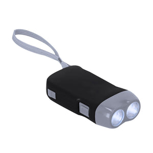 Torcia Sena nero - personalizzabile con logo