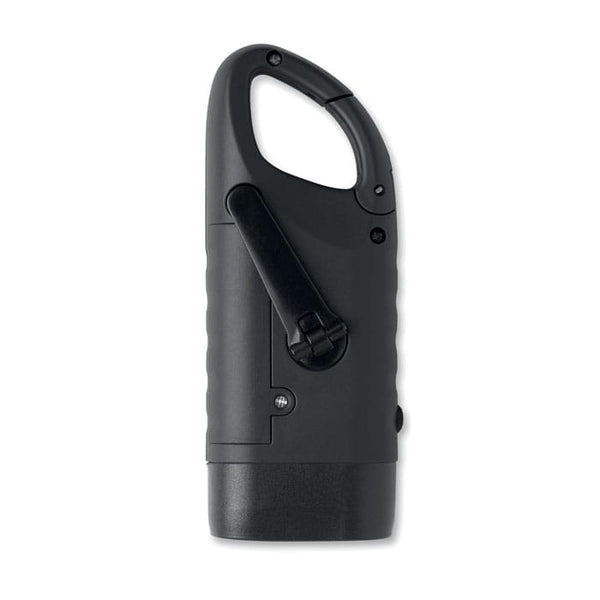 Torcia solare con dinamo - personalizzabile con logo