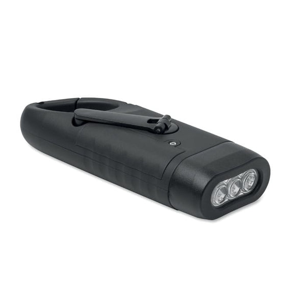Torcia solare con dinamo - personalizzabile con logo