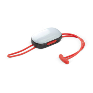 Torcia sportiva silicone Rosso - personalizzabile con logo