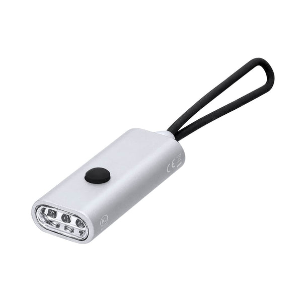 Torcia Terbon color argento - personalizzabile con logo