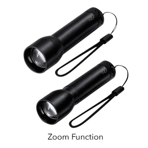 Torcia Tivar nero - personalizzabile con logo