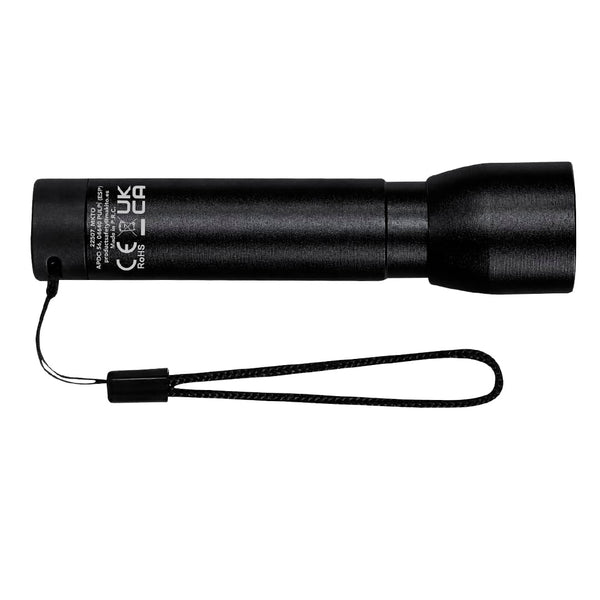Torcia Tivar nero - personalizzabile con logo