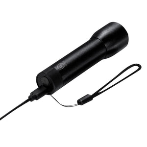 Torcia Tivar nero - personalizzabile con logo