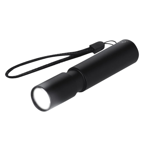 Torcia Tortol nero - personalizzabile con logo