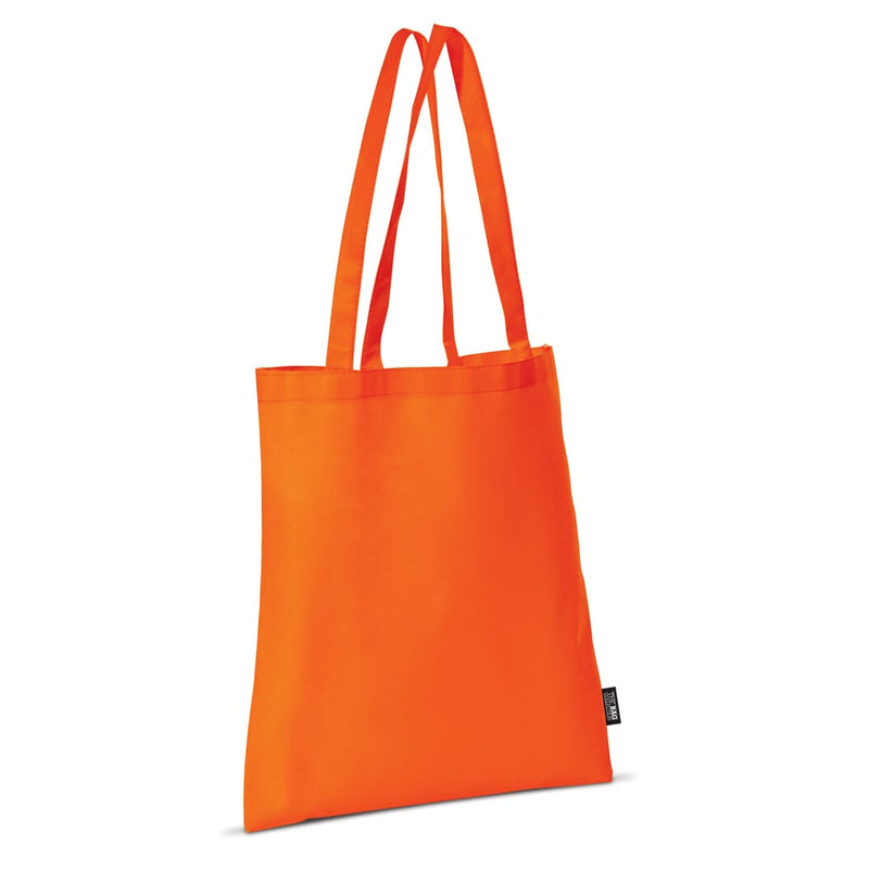 Tracolla in TNT 75g/m² colorata Arancione - personalizzabile con logo
