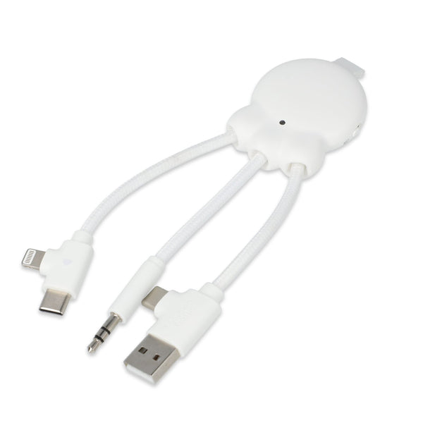 Trasmettitore audio Xoopar OctopusFly Bianco - personalizzabile con logo