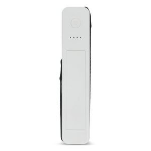 Travel Powerbank 5-in-1: Bilancia, torcia, righello, termometro. Bianco - personalizzabile con logo