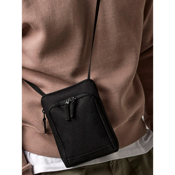 Travel Wallet nero - personalizzabile con logo