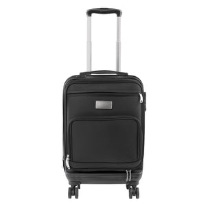 Trolley Business 20 pollici Nero - personalizzabile con logo