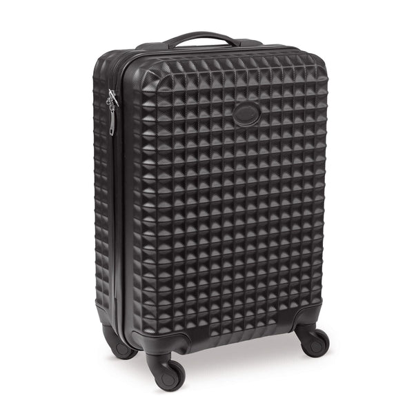 Trolley da cabina Nero - personalizzabile con logo