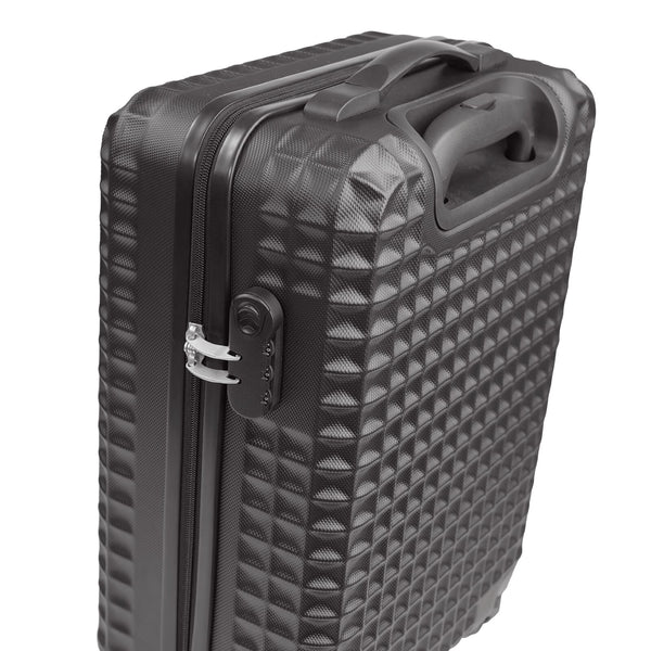 Trolley da cabina Nero - personalizzabile con logo