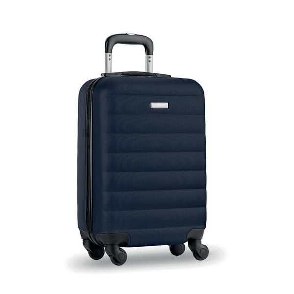 Trolley rigido blu navy - personalizzabile con logo