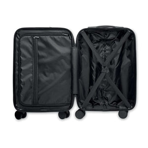 Trolley rigido in ABS da 2" Nero - personalizzabile con logo
