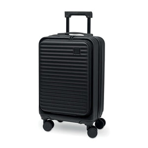 Trolley rigido in ABS da 2" Nero - personalizzabile con logo