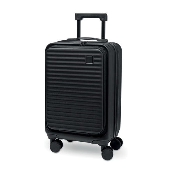 Trolley rigido in ABS da 2" Nero - personalizzabile con logo