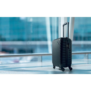 Trolley rigido Nero - personalizzabile con logo