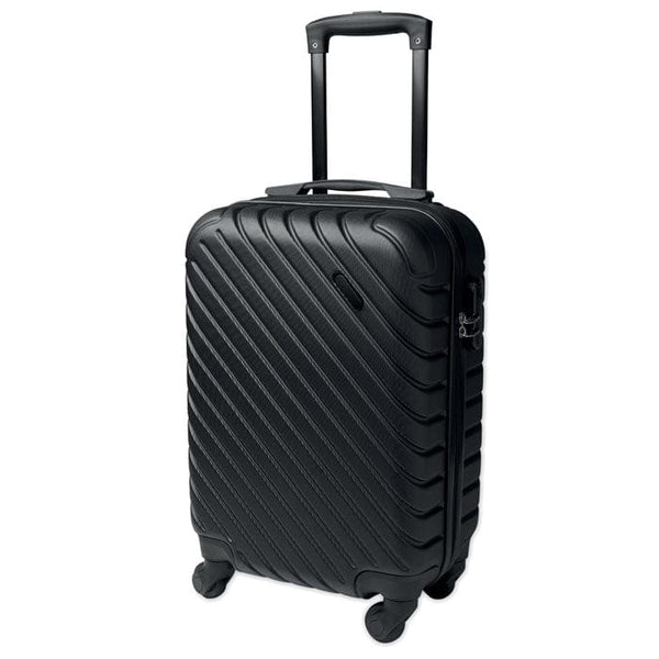 Trolley rigido Nero - personalizzabile con logo