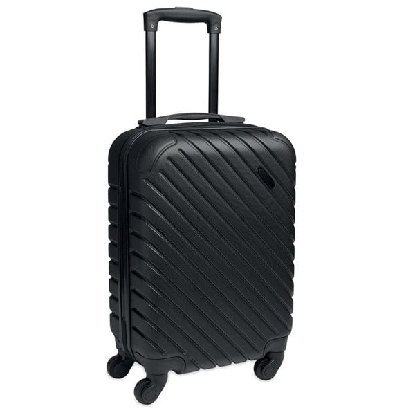 Trolley rigido Nero - personalizzabile con logo