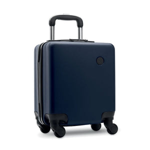 Trolley sottosedile in ABS. blu navy - personalizzabile con logo