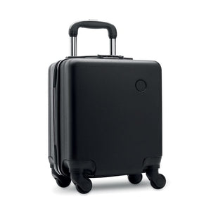 Trolley sottosedile in ABS. Nero - personalizzabile con logo