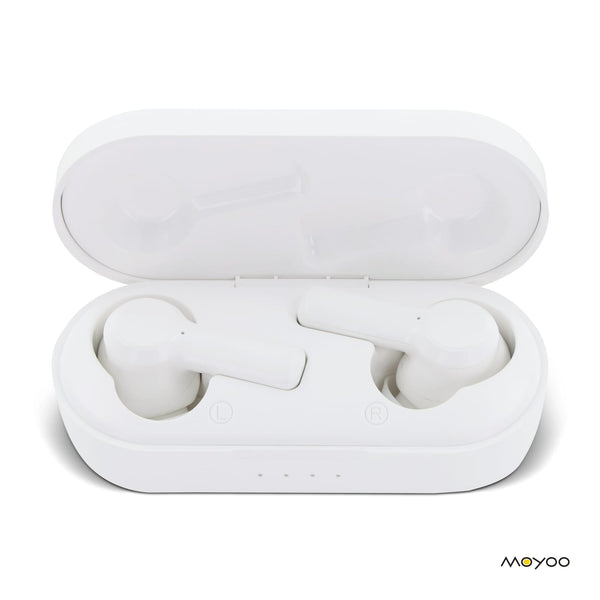 TW121 | Moyoo X121 Earbuds Bianco - personalizzabile con logo
