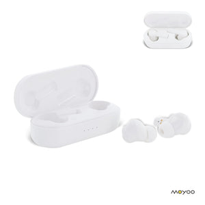 TW121 | Moyoo X121 Earbuds Bianco - personalizzabile con logo