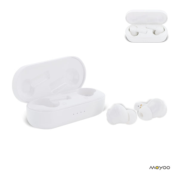 TW121 | Moyoo X121 Earbuds Bianco - personalizzabile con logo