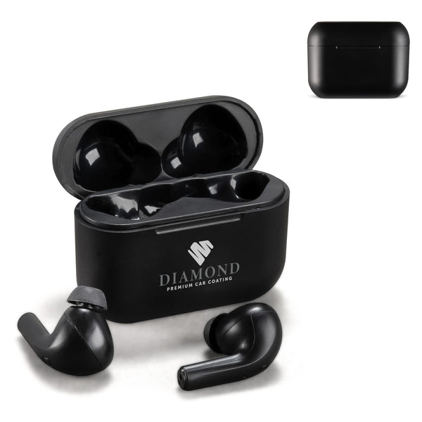 TWS Earbuds Sport Basic Nero - personalizzabile con logo