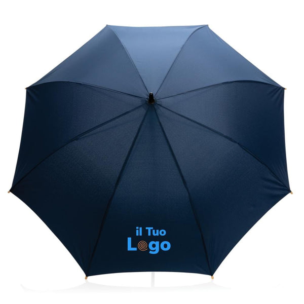 Ombrello automatico bambù 23" rPET 190T Impact AWARE™ - personalizzabile con logo