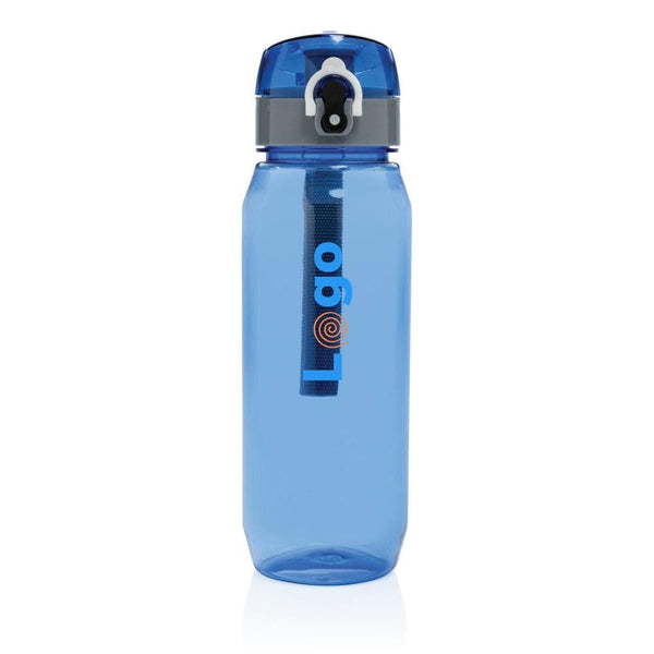 Bottiglia richiudibile Yade in RPET RCS antigoccia