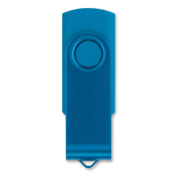 USB 16GB Twister azzurro - personalizzabile con logo