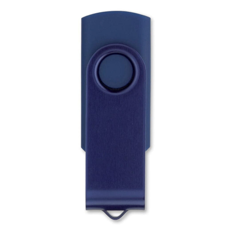 USB 16GB Twister blu navy - personalizzabile con logo