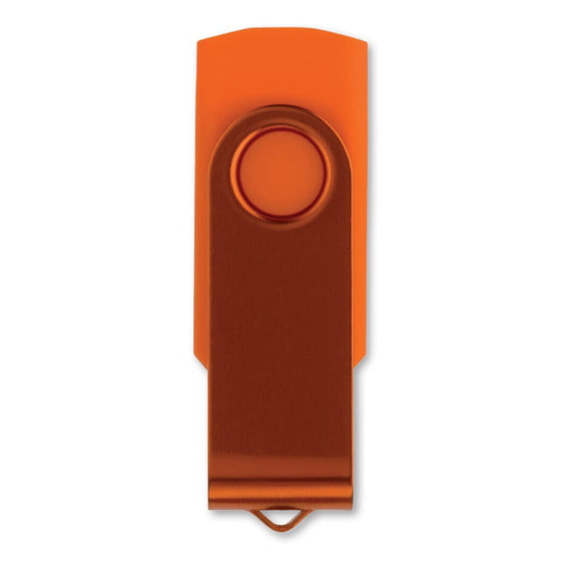 USB 4GB Flash drive Twister Arancione - personalizzabile con logo