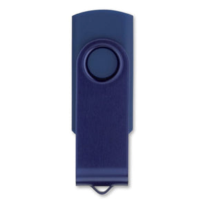 USB 4GB Flash drive Twister blu navy - personalizzabile con logo