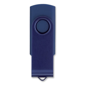 USB 8GB Flash drive Twister blu navy - personalizzabile con logo