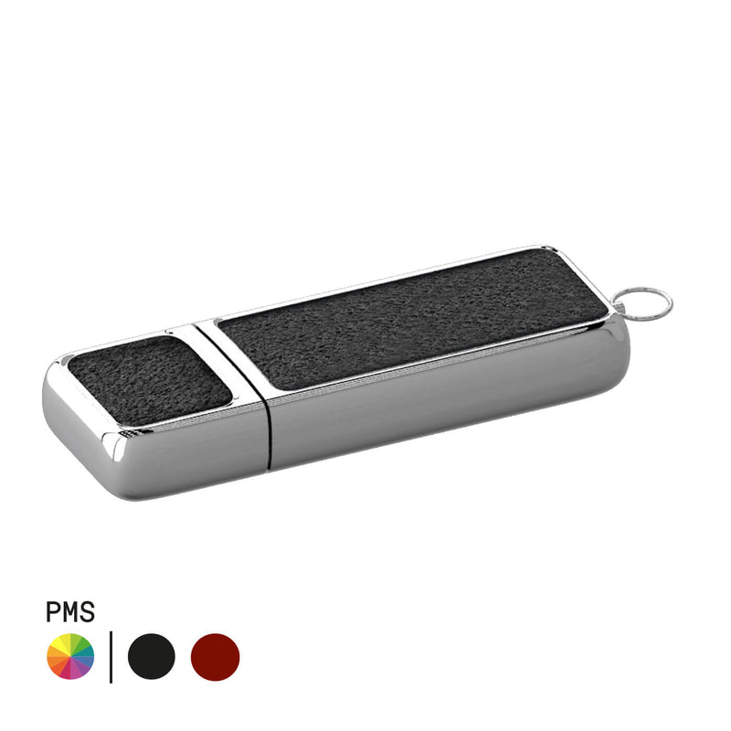 USB in pelle sintetica - personalizzabile con logo