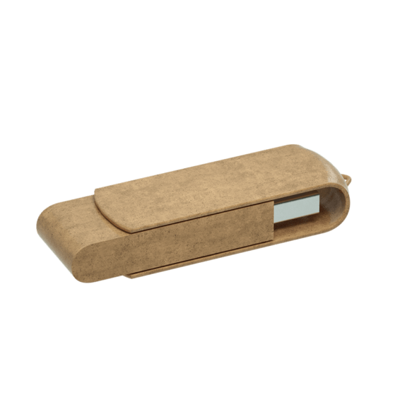 USB in plastica rigenerata - personalizzabile con logo