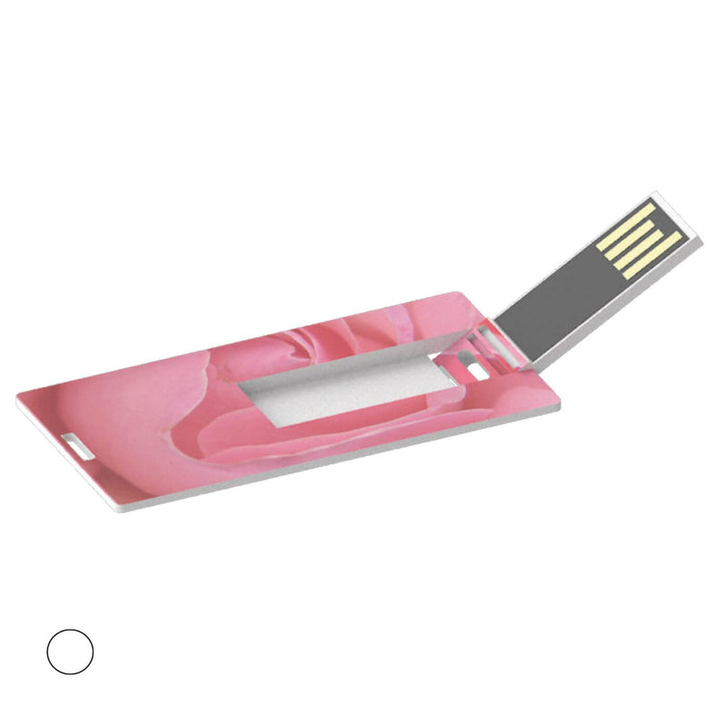 USB Stick in plastica ultra piatta - personalizzabile con logo
