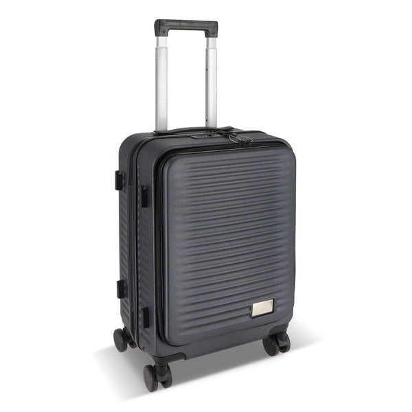 Valigia da viaggio InSideOut Rulla da 20 pollici Grigio scuro - personalizzabile con logo