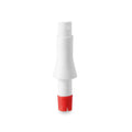 Vaporizzatore Jandres bianco / rosso - personalizzabile con logo