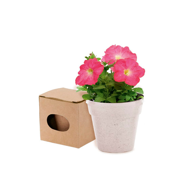 Vaso Advert natural - personalizzabile con logo