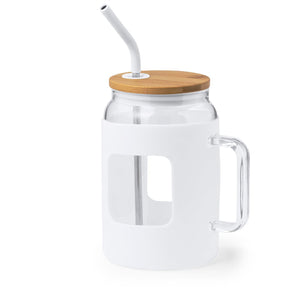 Vaso Jacin bianco - personalizzabile con logo