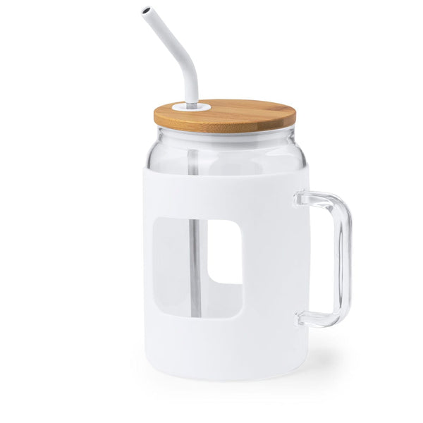 Vaso Jacin bianco - personalizzabile con logo