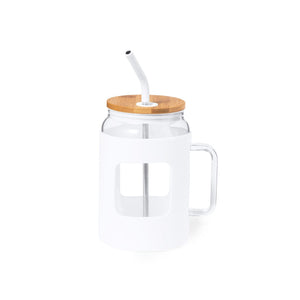 Vaso Jacin bianco - personalizzabile con logo