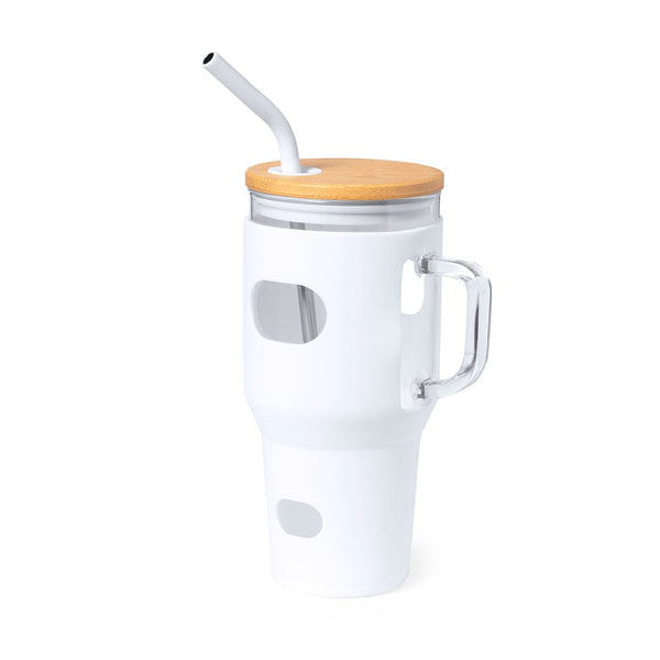 Vaso Namun bianco - personalizzabile con logo