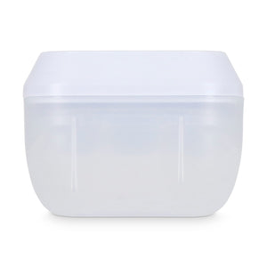 Vassoio per cubetti di ghiaccio con pulsante di espulsione Bianco - personalizzabile con logo