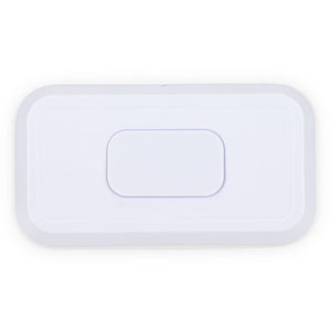Vassoio per cubetti di ghiaccio con pulsante di espulsione Bianco - personalizzabile con logo