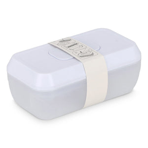 Vassoio per cubetti di ghiaccio con pulsante di espulsione Bianco - personalizzabile con logo